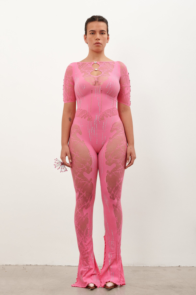 POSTER GIRL DELPHINE JUMPSUIT FUCHSIA PINK outlook