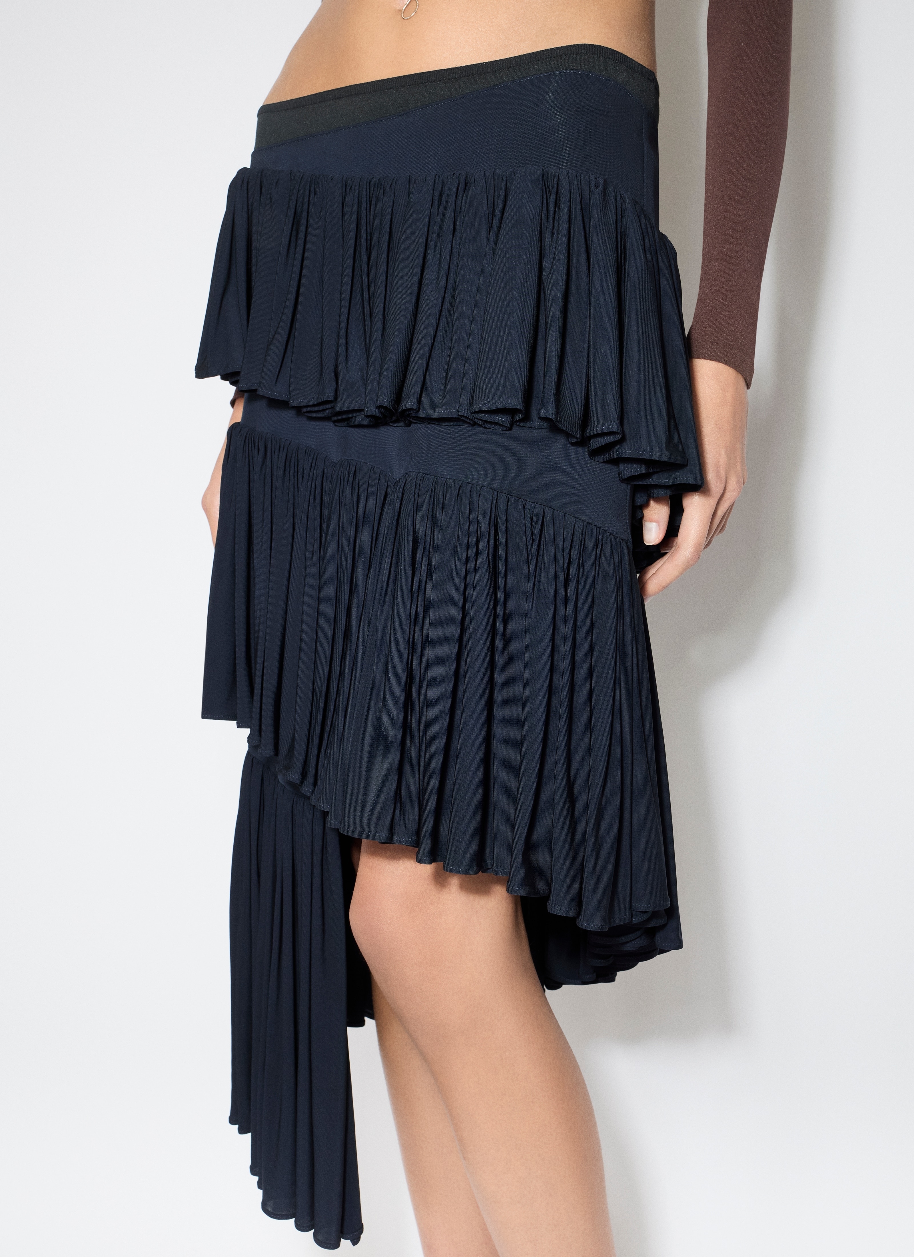 JERSEY SPIRAL SKIRT - 6