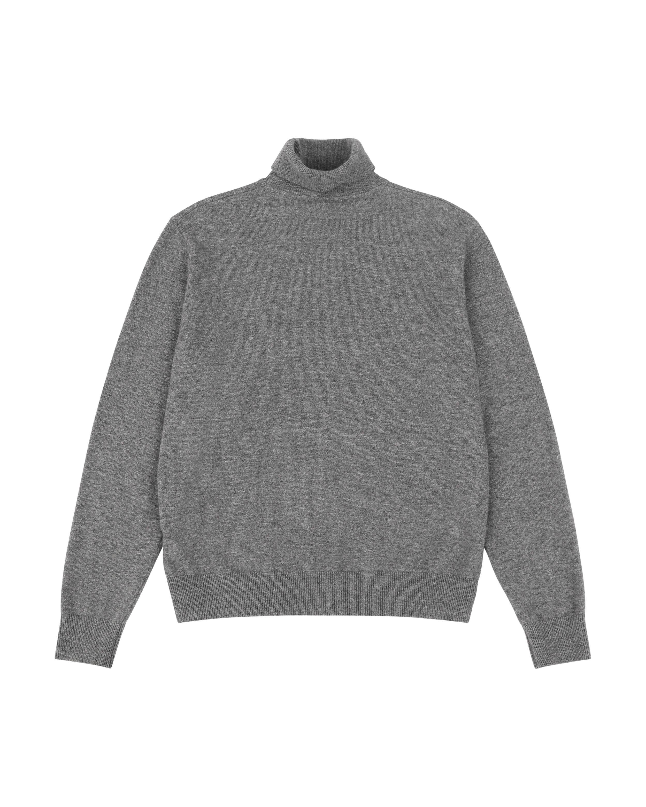 KNIT TURTLENECK CONCRETE - 5