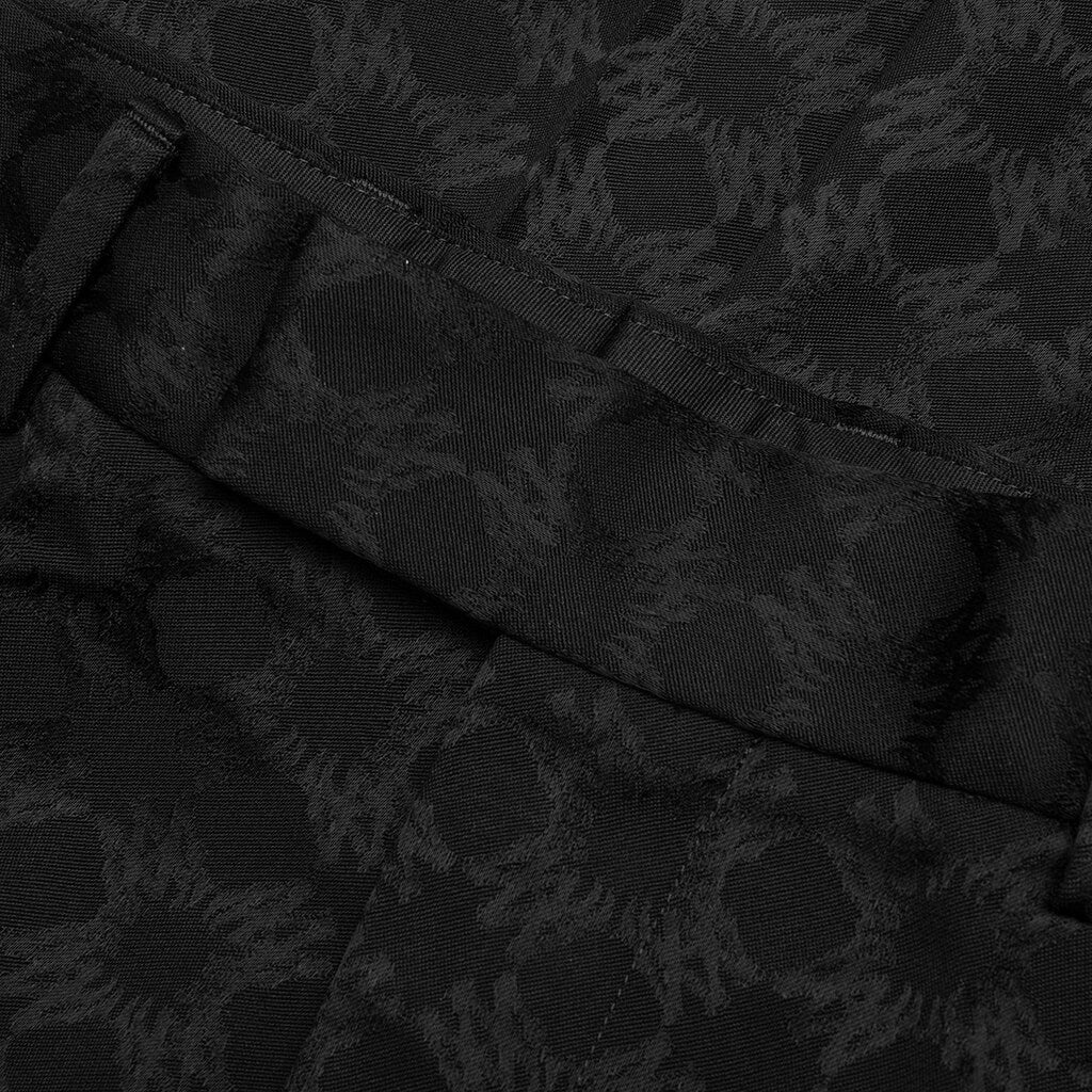 TONAL MA QUAD KICK FLARE PANTS - BLACK - 4