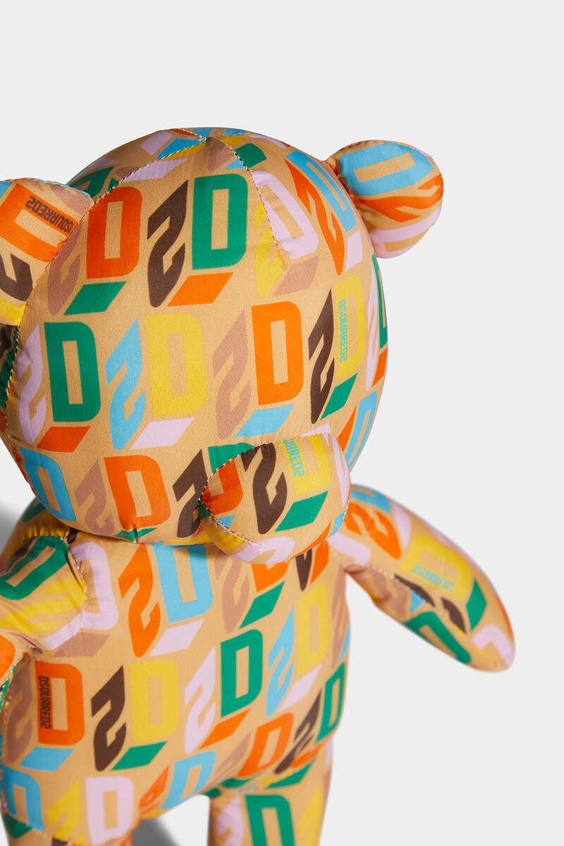 D2 MONOGRAM TEDDY BEAR TOY - 3