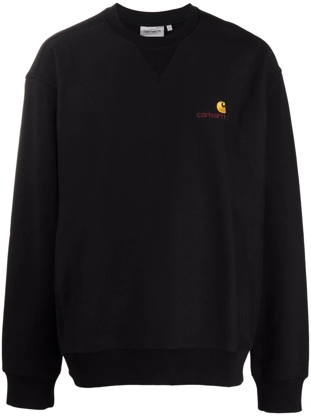 embroidered-logo cotton-blend sweatshirt - 1