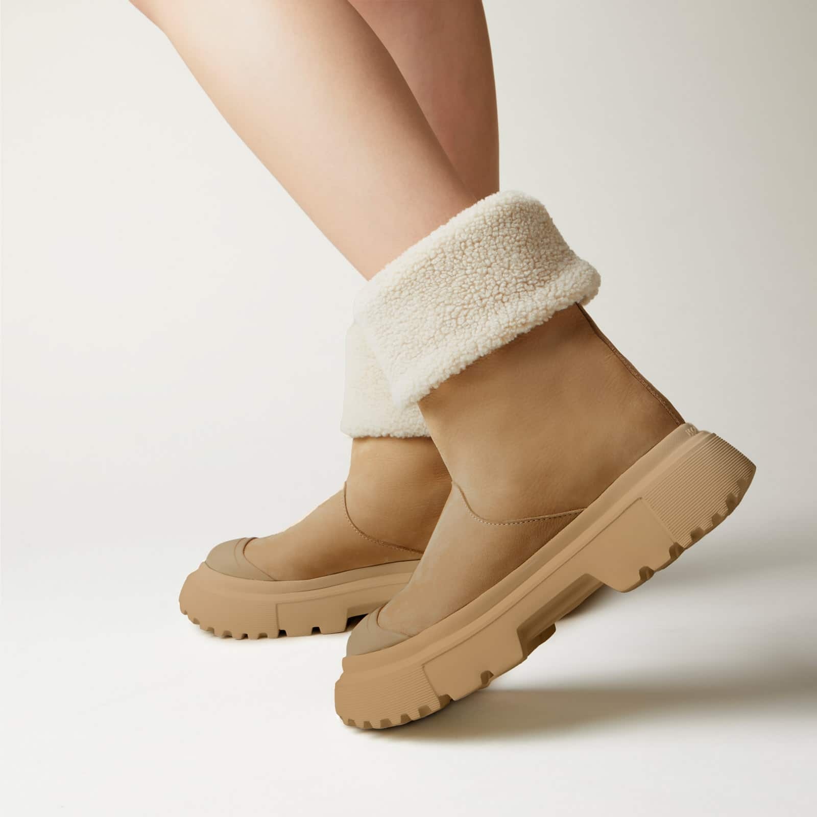 Ankle Boots Hogan H619 Beige - 6