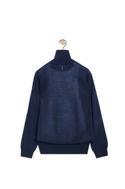 Loewe Double layer sweater in wool outlook