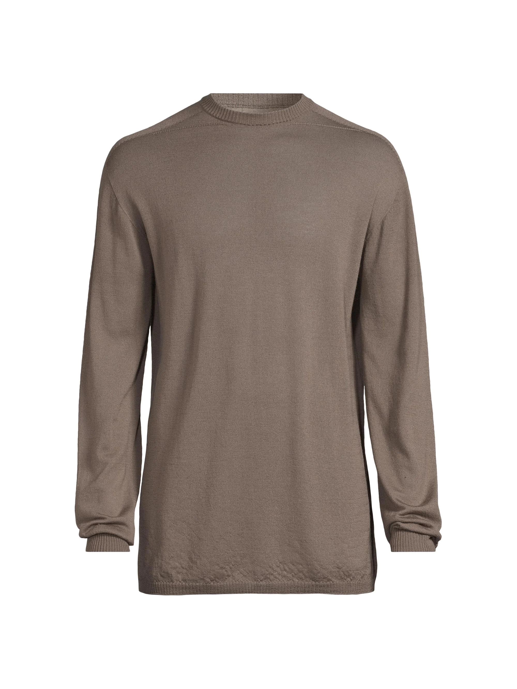 Men's Maglia Oversized Wool Sweater - Dust - 1