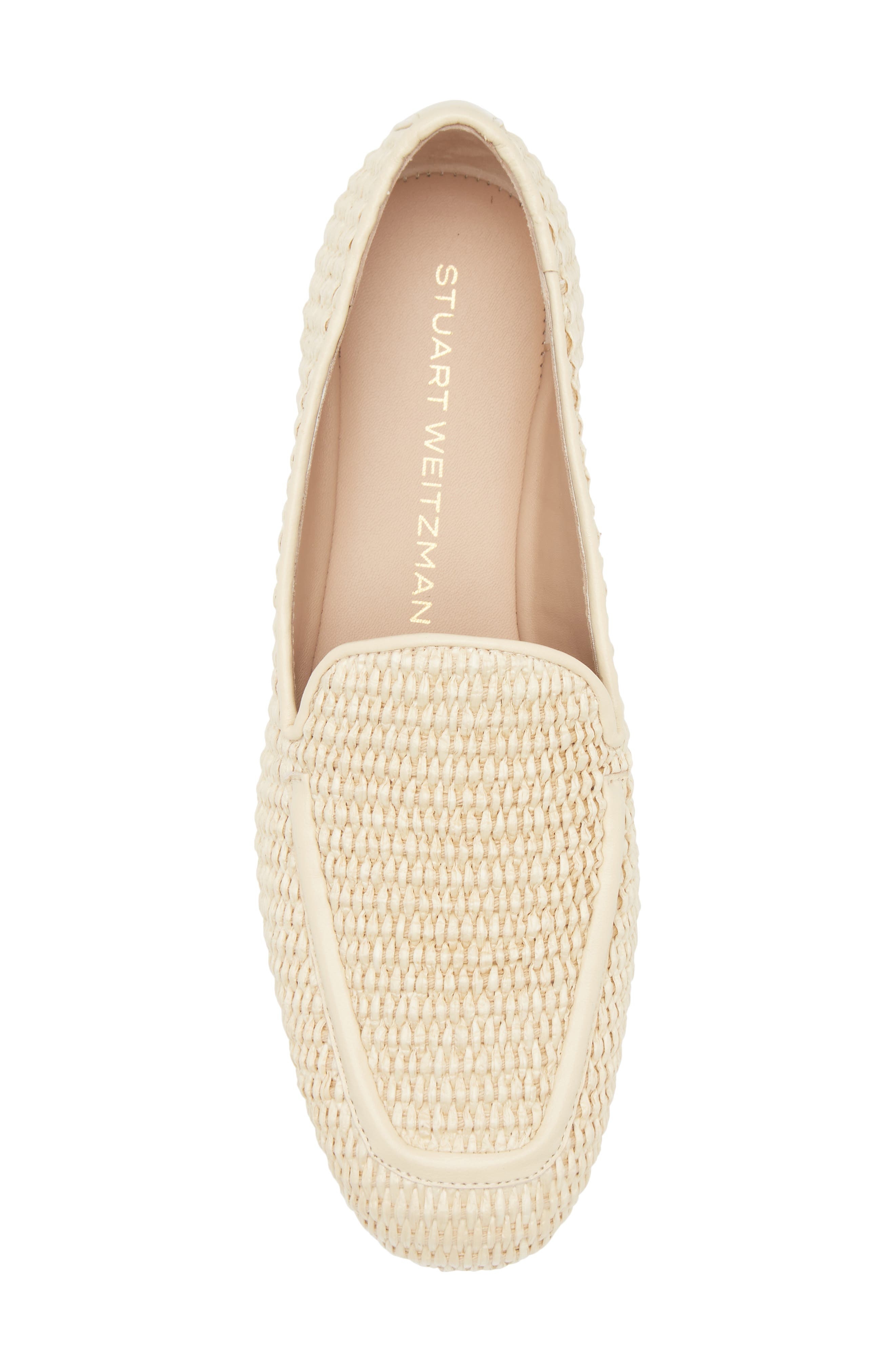Stuart Weitzman Lee Loafer in Natural/Vanilla at Nordstrom - 5