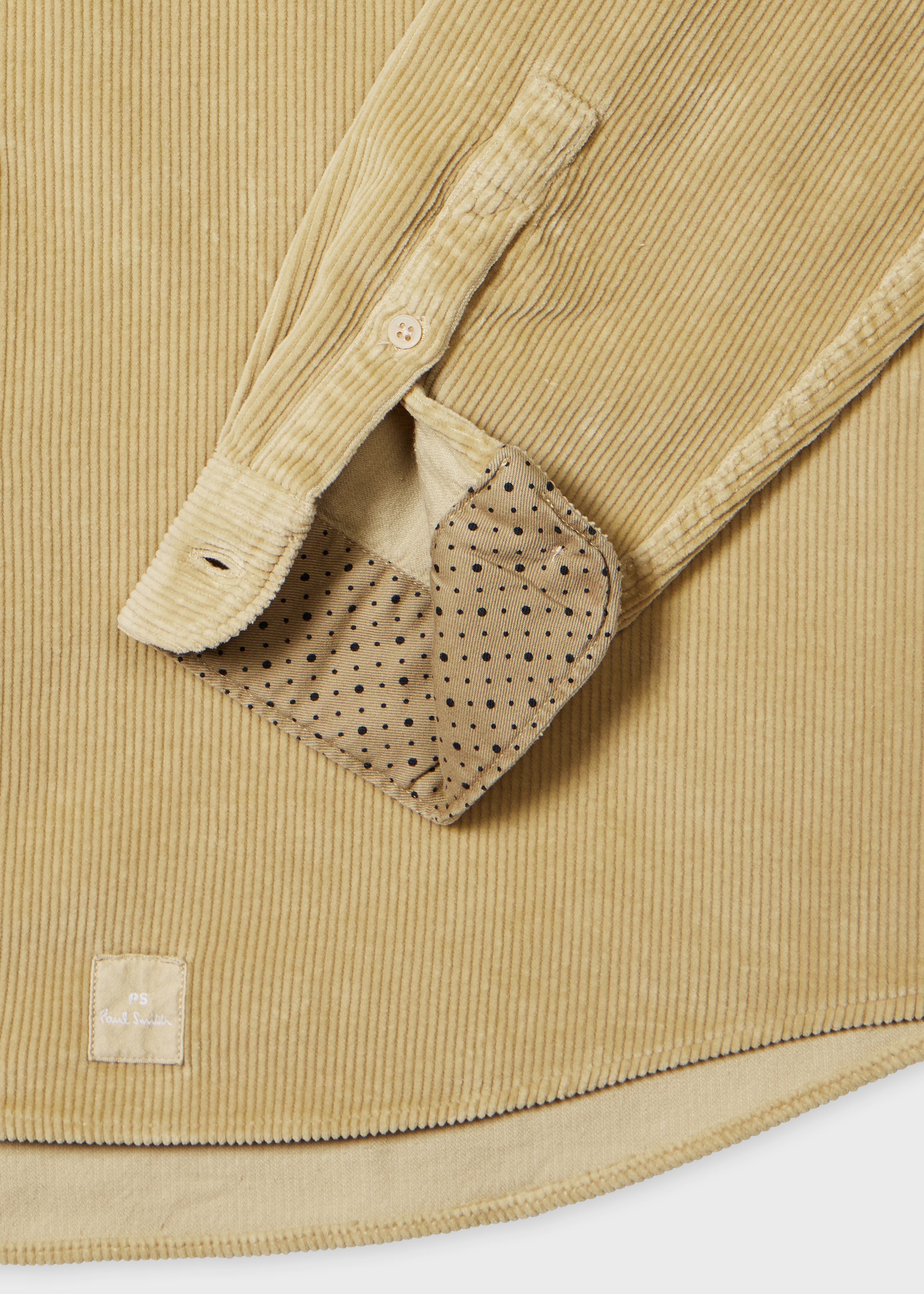 Washed Green Corduroy Shirt - 2