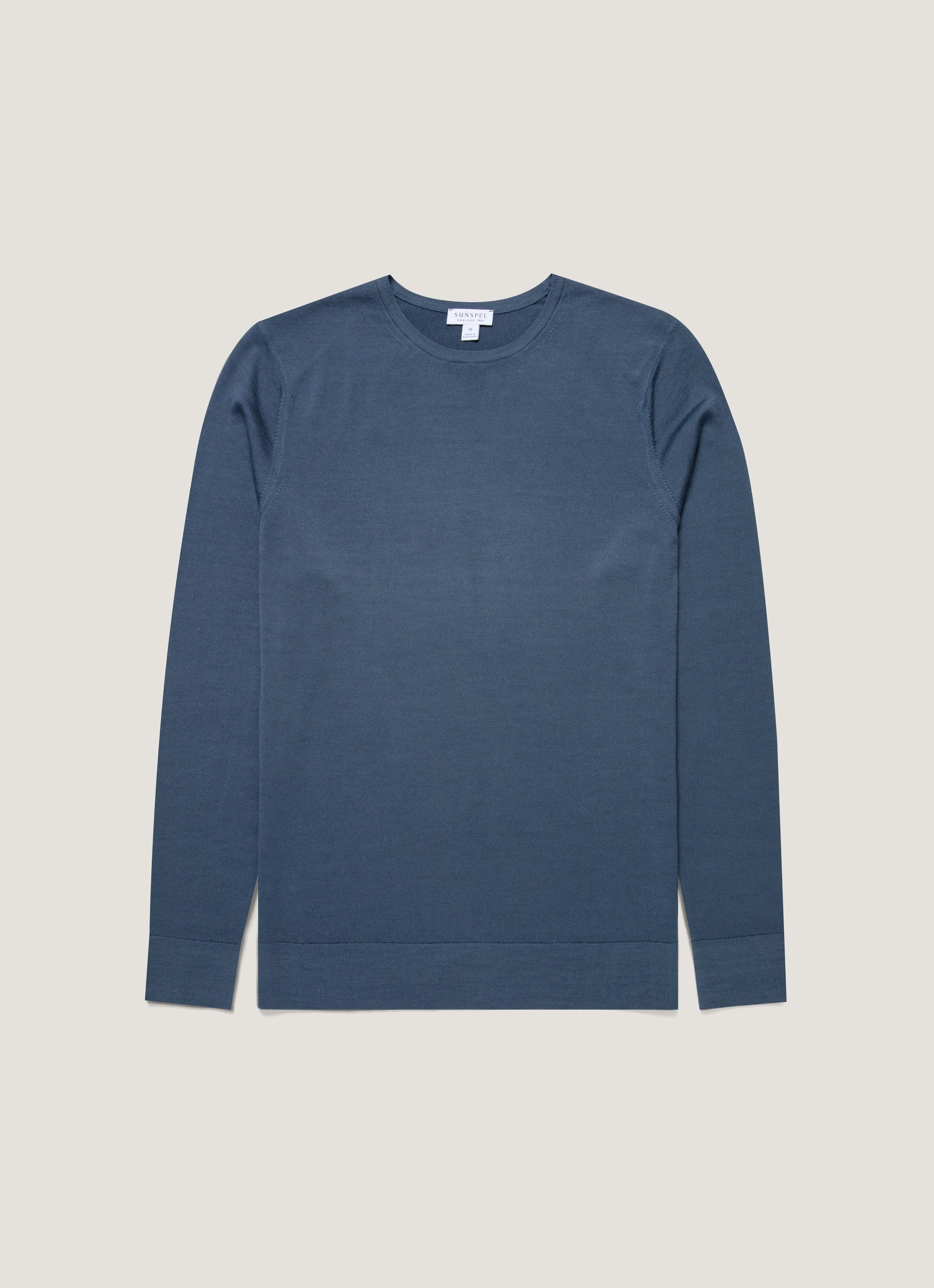 Extra‑Fine Merino Crew Neck - 1