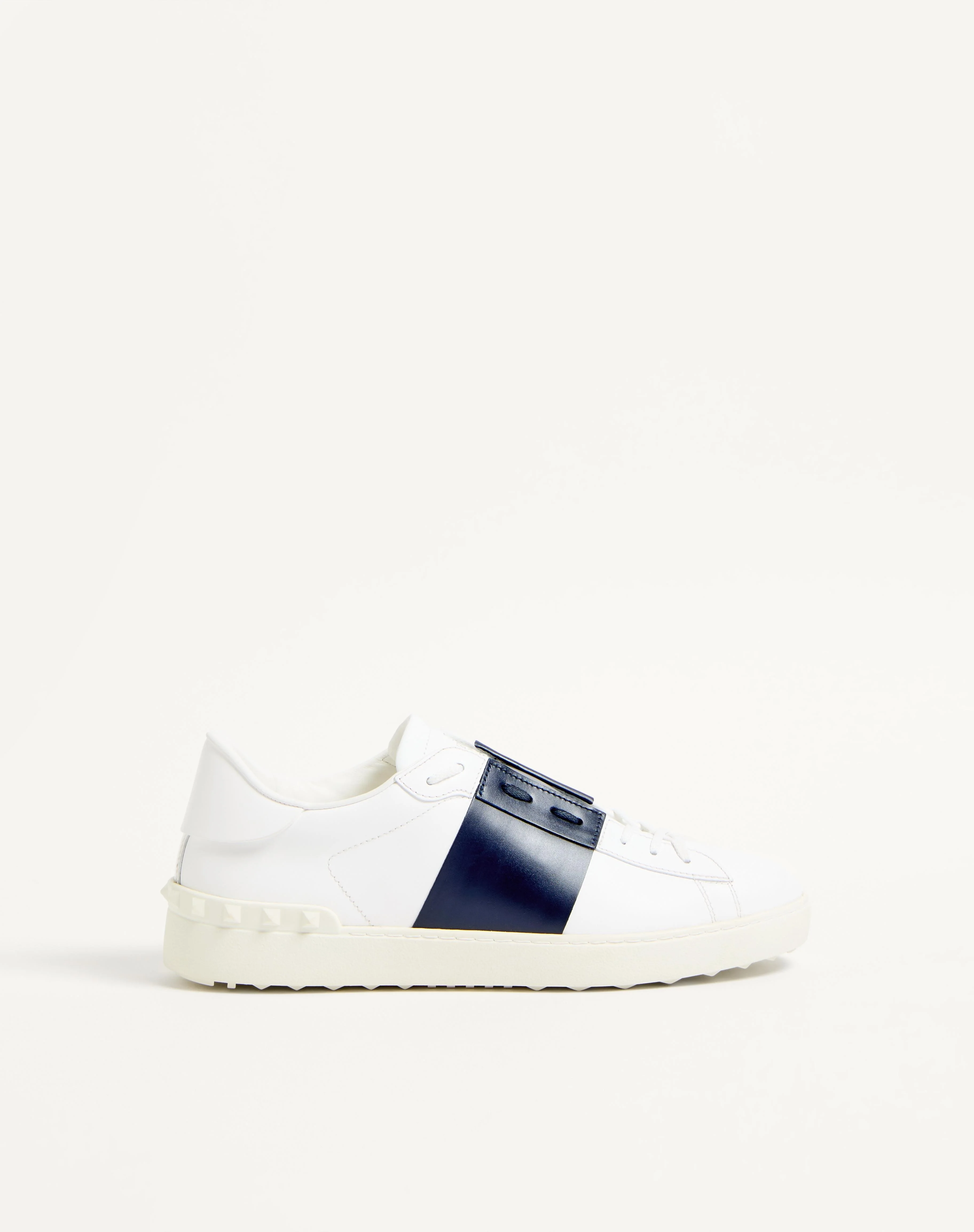 CALFSKIN OPEN SNEAKER - 1