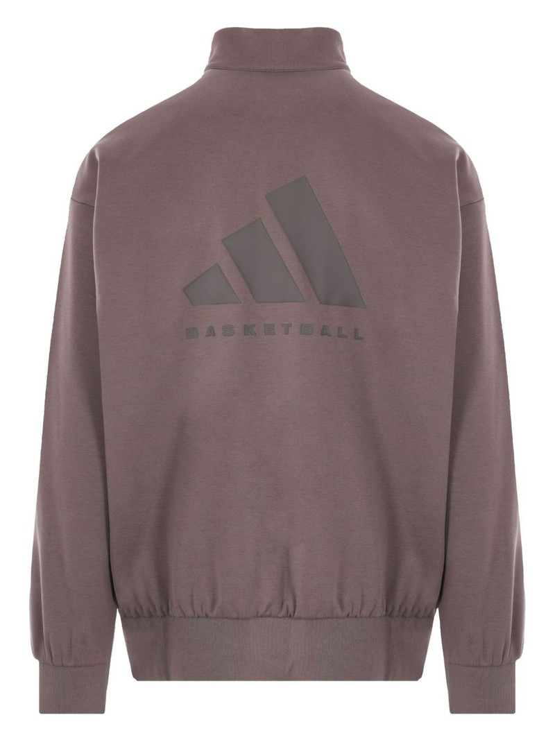 adidas basketball-logo sweatshirt outlook