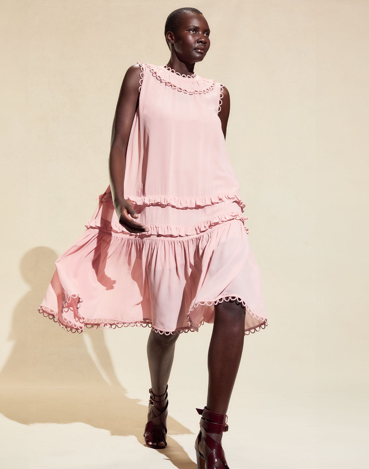 Annabelle Sleeveless Midi Dress - 1