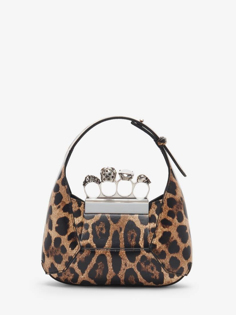 Women's The Jewelled Hobo Mini Bag in Natural/black - 4