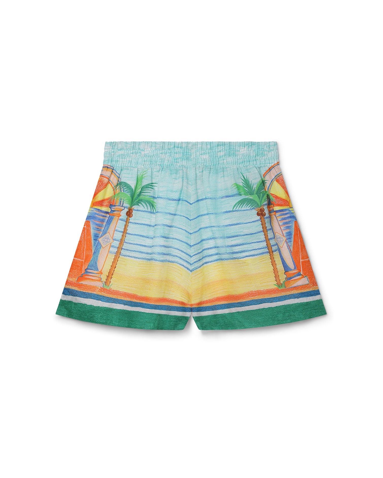 Day of Victory Linen Shorts - 6