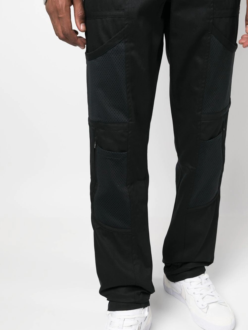 slim-fit cargo trousers - 5