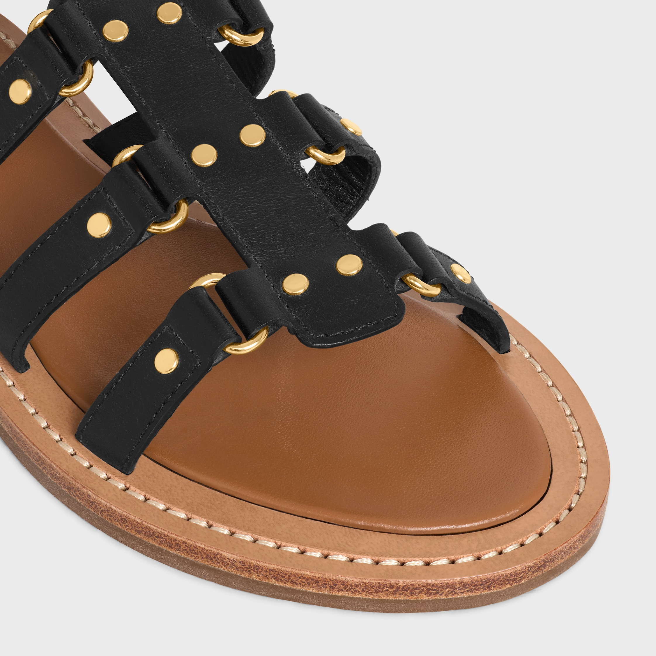 CELINE LYMPIA GLADIATOR SANDAL IN CALFSKIN - 4