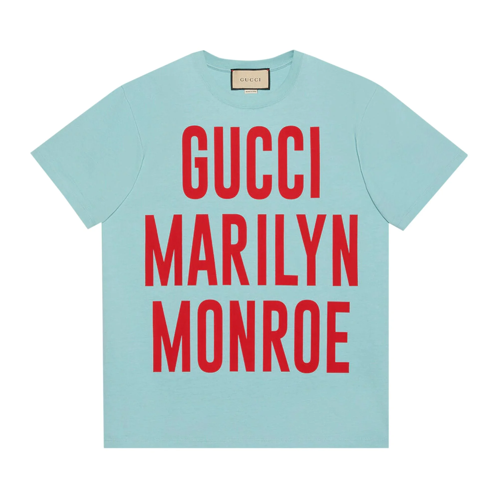 Gucci Marilyn Monroe T-Shirt 'Turquoise' - 1