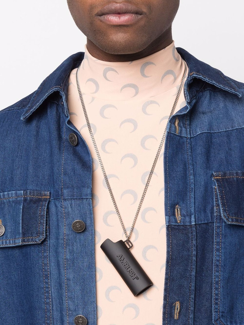 Ambush logo lighter case pendant necklace outlook