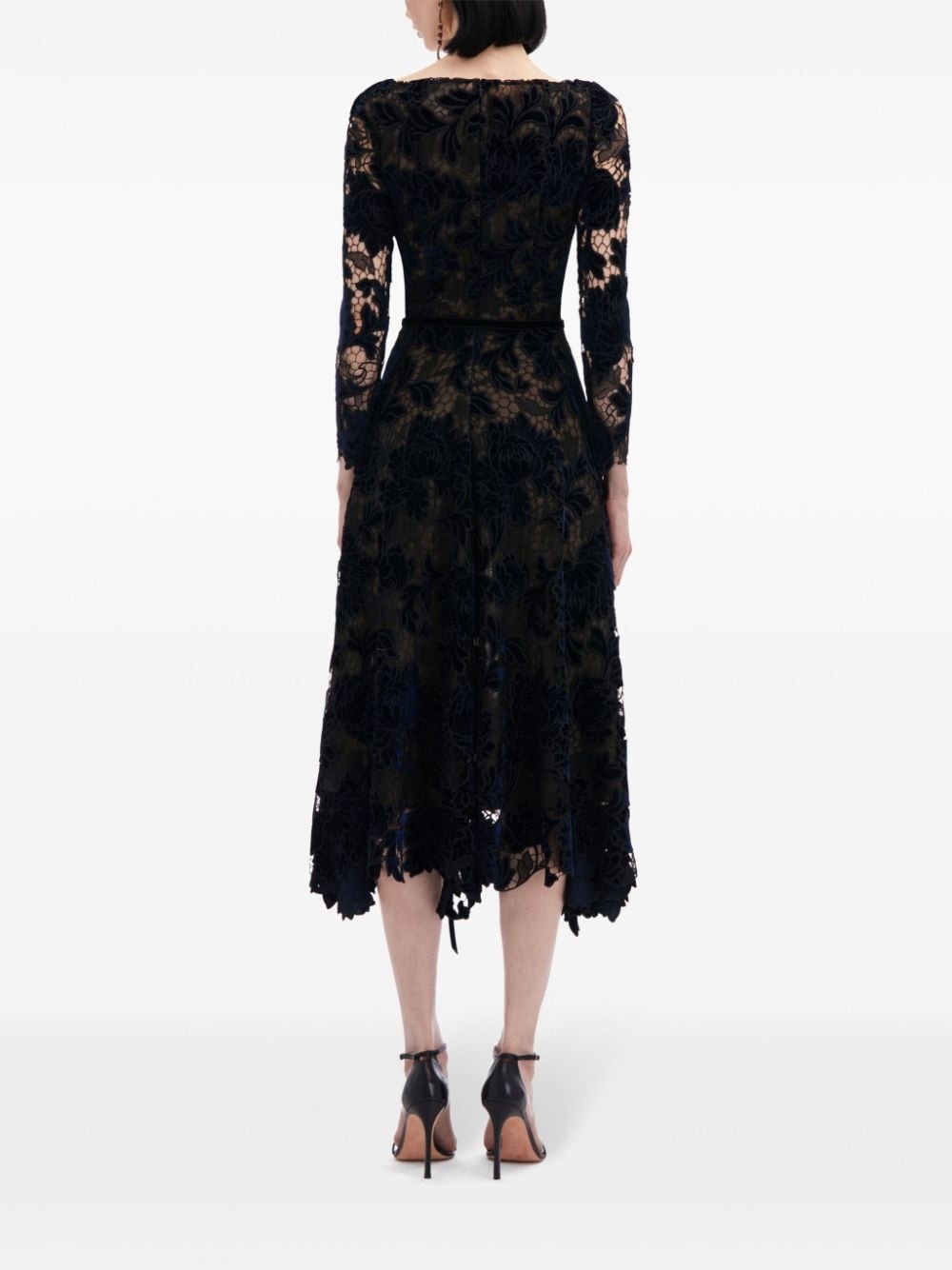 Peony Velvet dress - 4