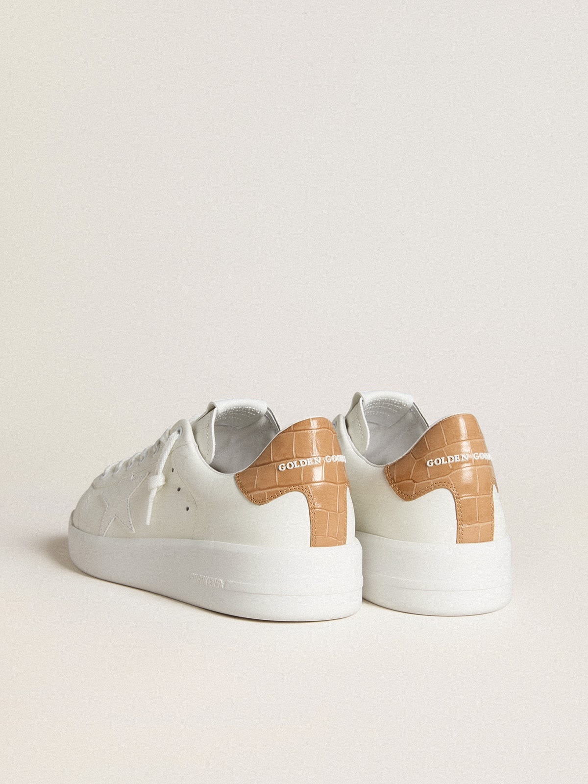 Men's Purestar with leather star and croc-print leather heel tab - 4