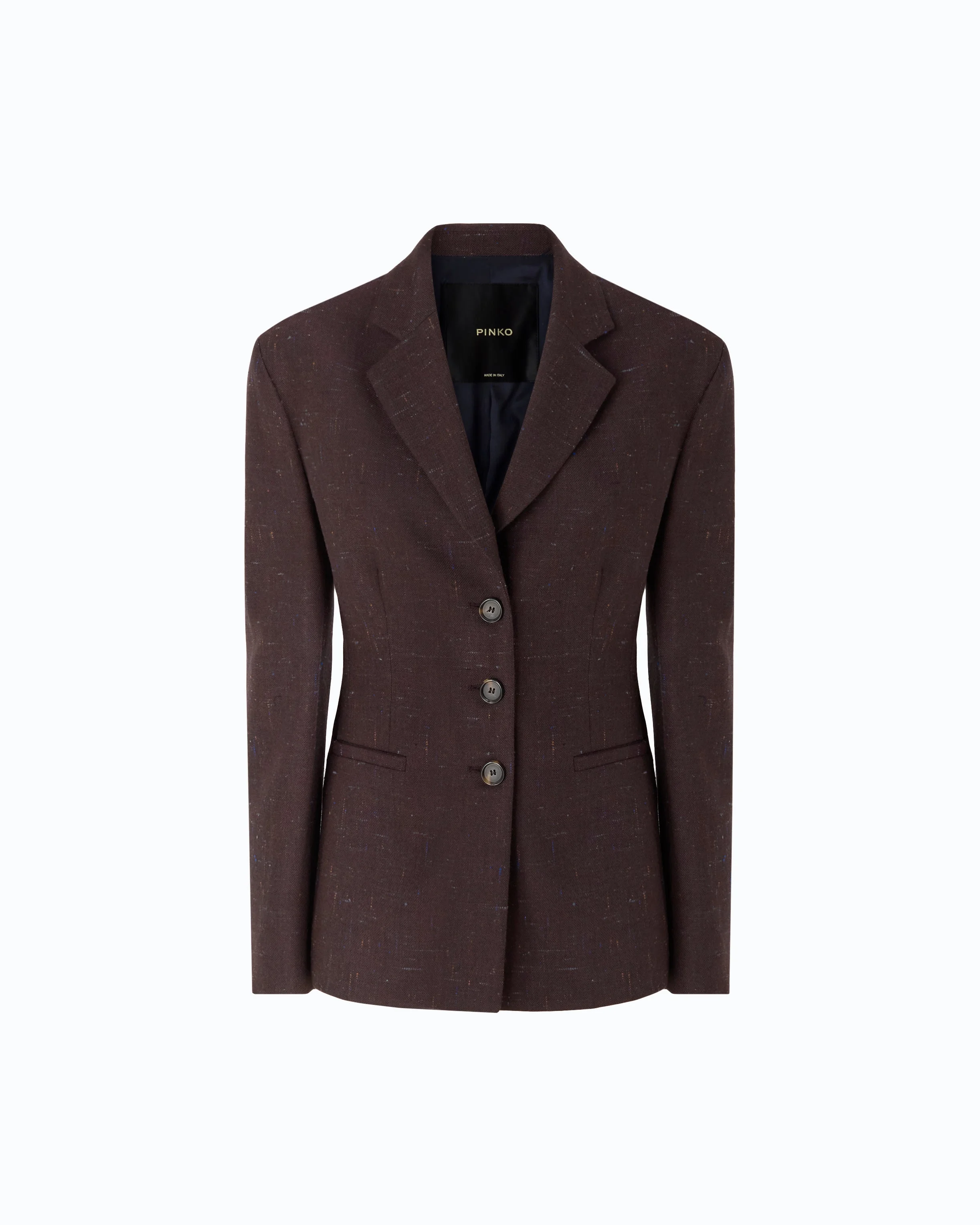 SLIM-FIT JACKET IN SLUB CANVAS - 1