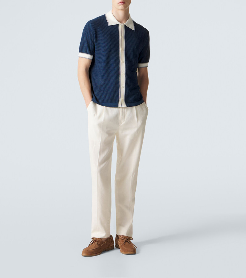 Brioni Linen, cotton, and silk shirt outlook