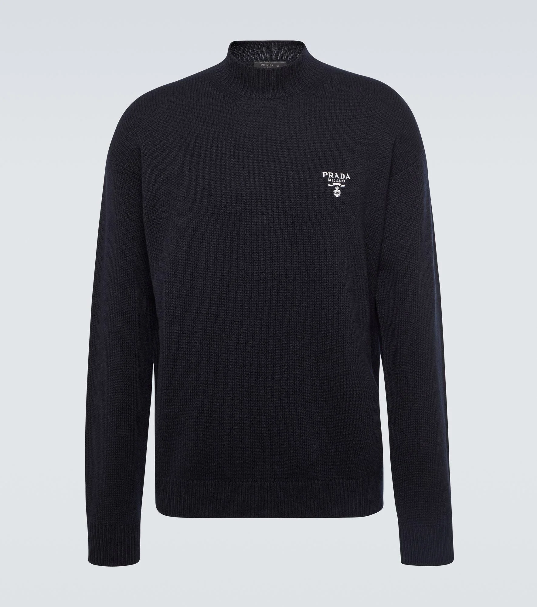 Logo cashmere sweater - 1