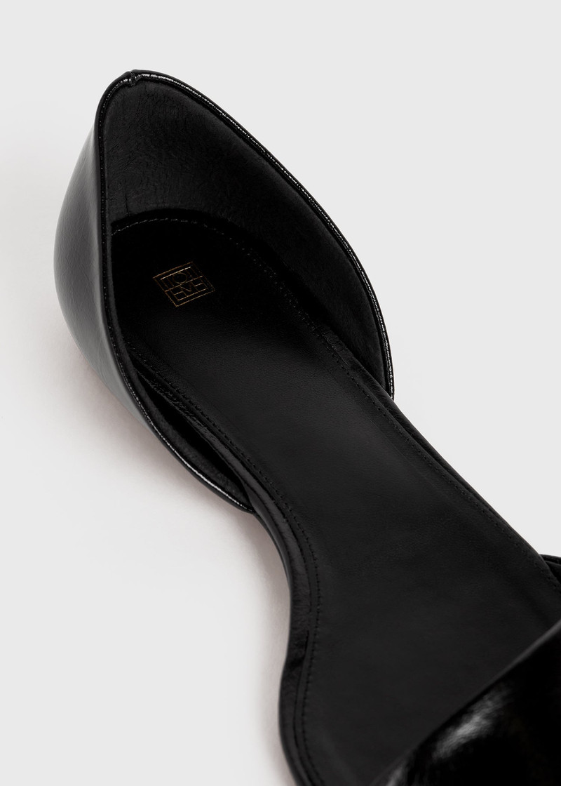 The Asymmetric D'Orsay Flat black 4