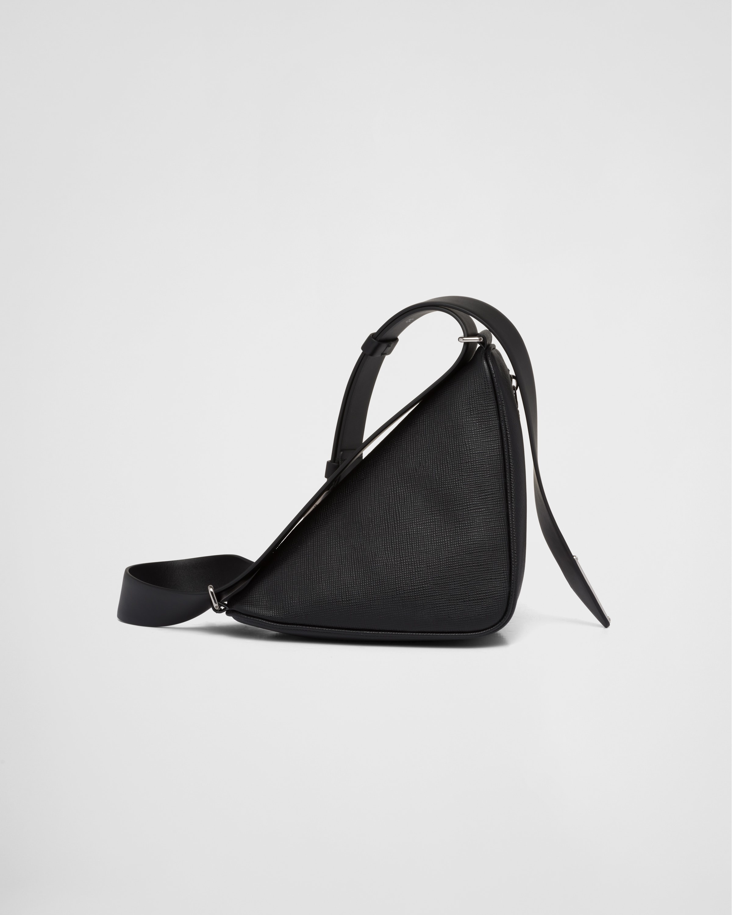 Saffiano leather belt bag - 4