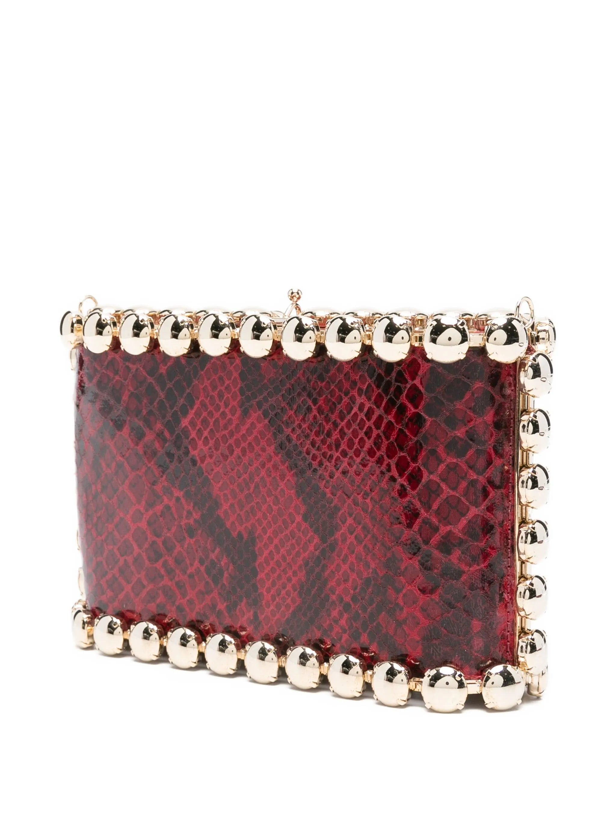 Rosantica Snakeskin Clutch Bag - 5
