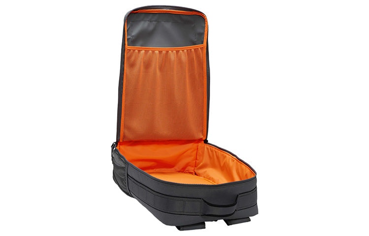 Nike Large Capacity Training Sports Zipper  Fabric Schoolbag Backpack Unisex Smoke Gray DQ5183-084 - 5