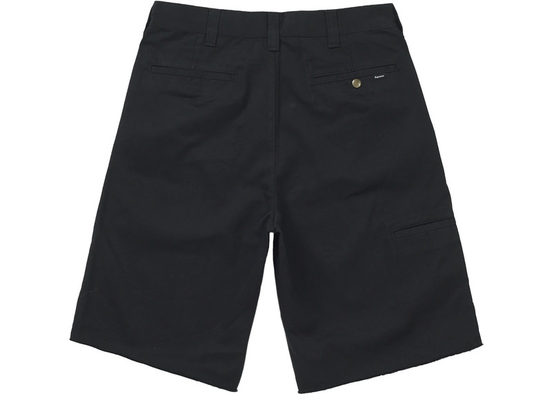 Supreme Supreme Work Short (SS25) Black outlook