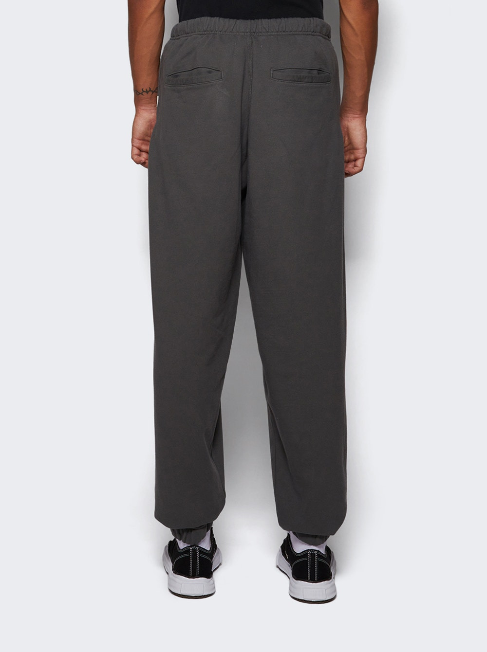 French Terry Easy Pants Dark Grey - 5