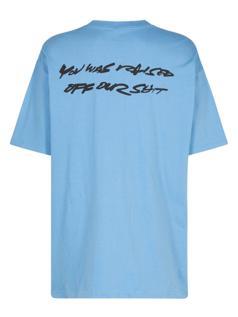 Supreme Futura text-print T-shirt outlook