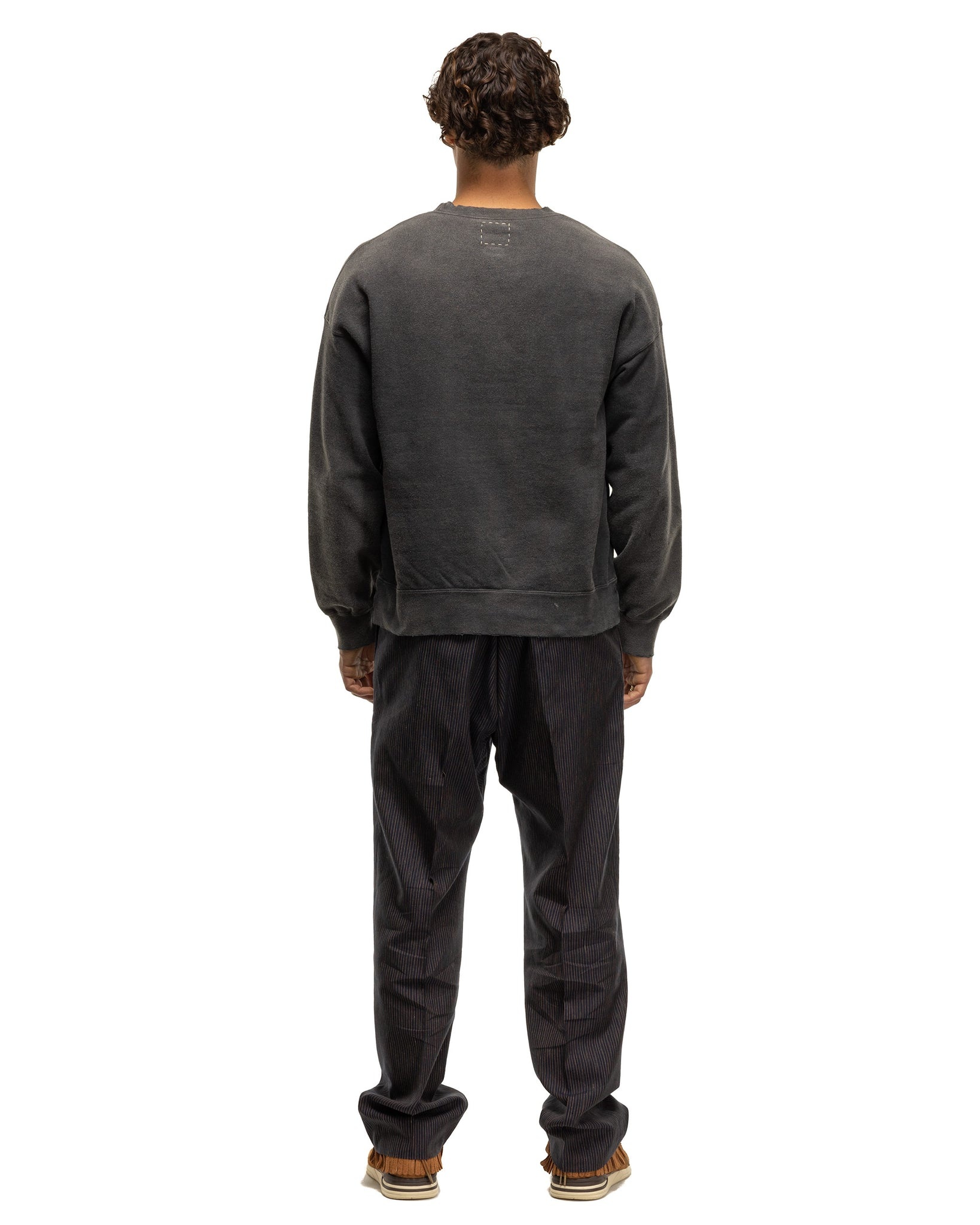 トップス visvimJUMBO SB SWEAT L/S CRASH (BLACK) 3 visvim/JUMBO SB SWEAT L/S CRASH (BLACK)