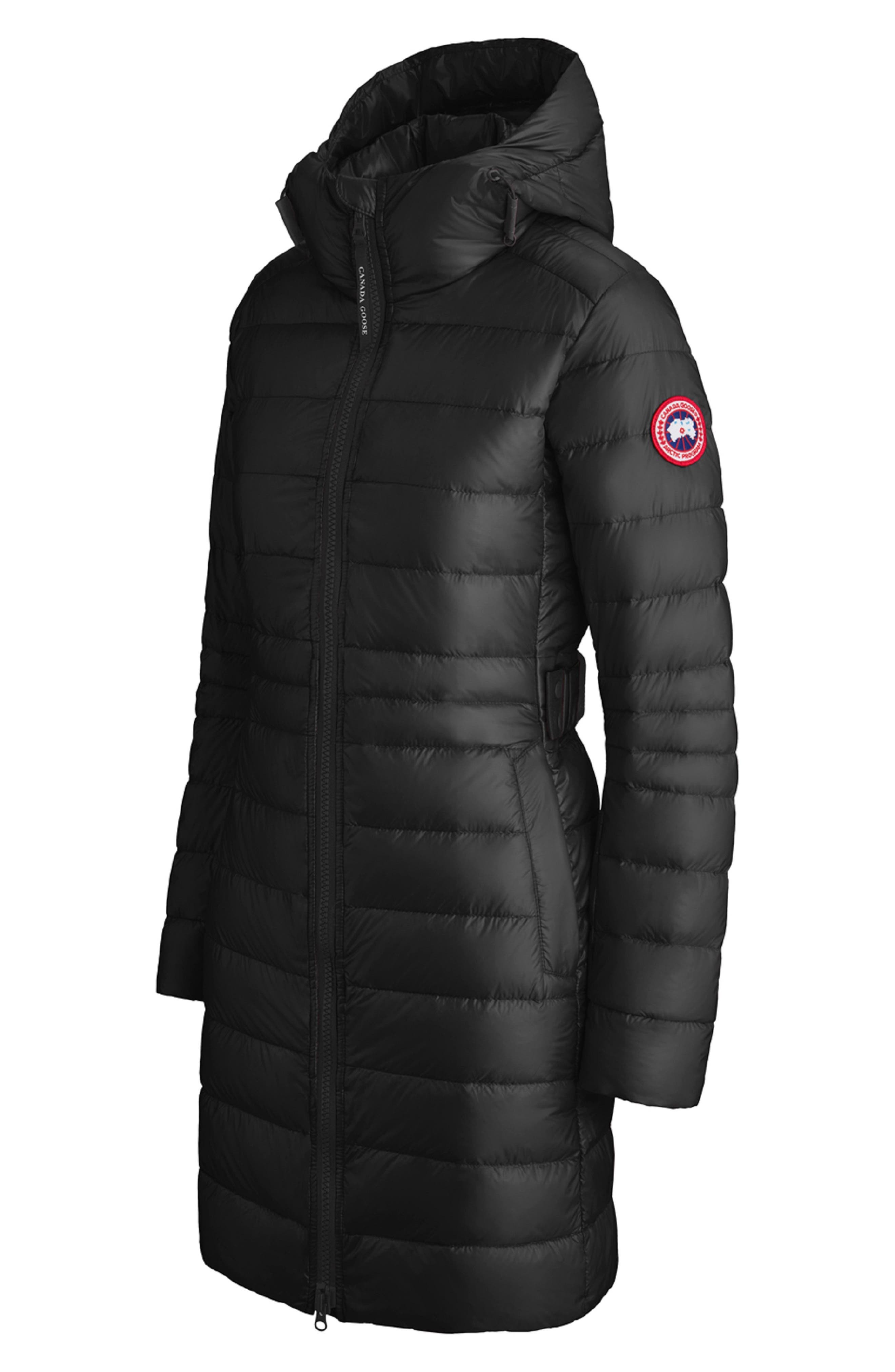 Canada Goose Cypress Packable Hooded 750-Fill-Power Down Puffer Coat in Black at Nordstrom - 5