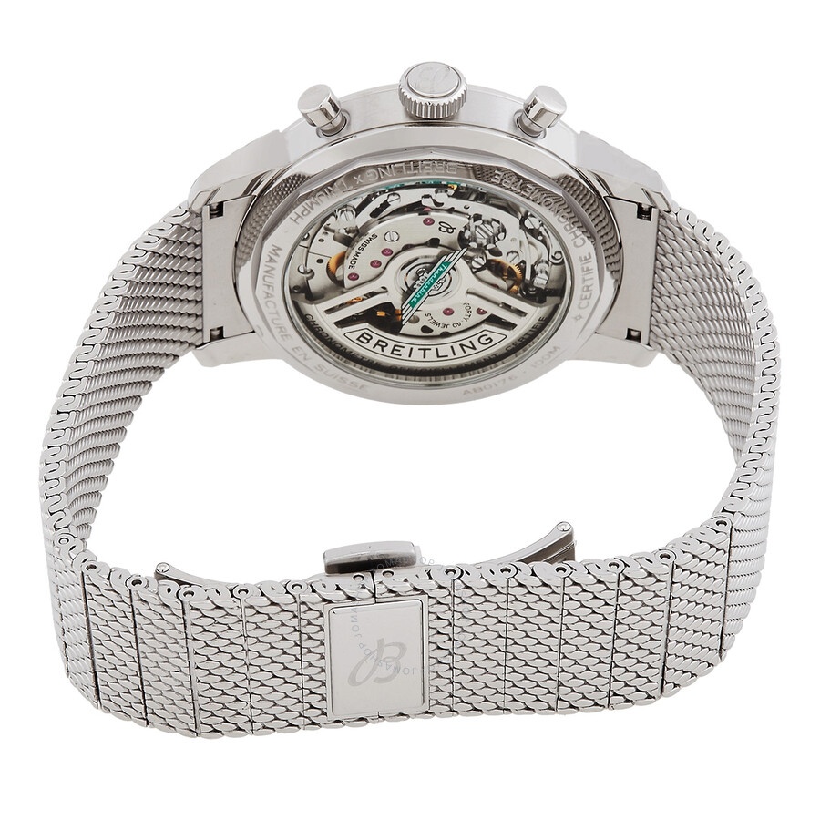Breitling Top Time B01 Thunderbird 41mm Chronograph Automatic White Dial Men's Watch AB01766A1A1A1 - 3