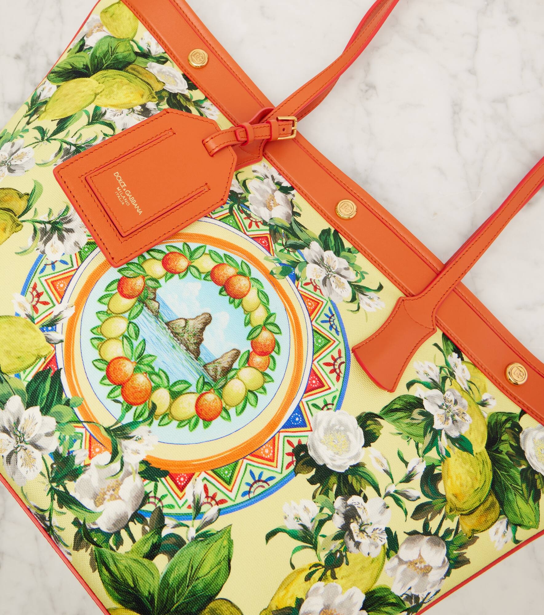 Floral Large basket bag - 6