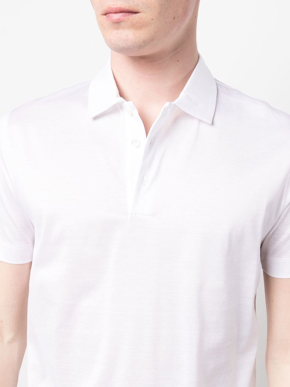 short-sleeved polo shirt - 5