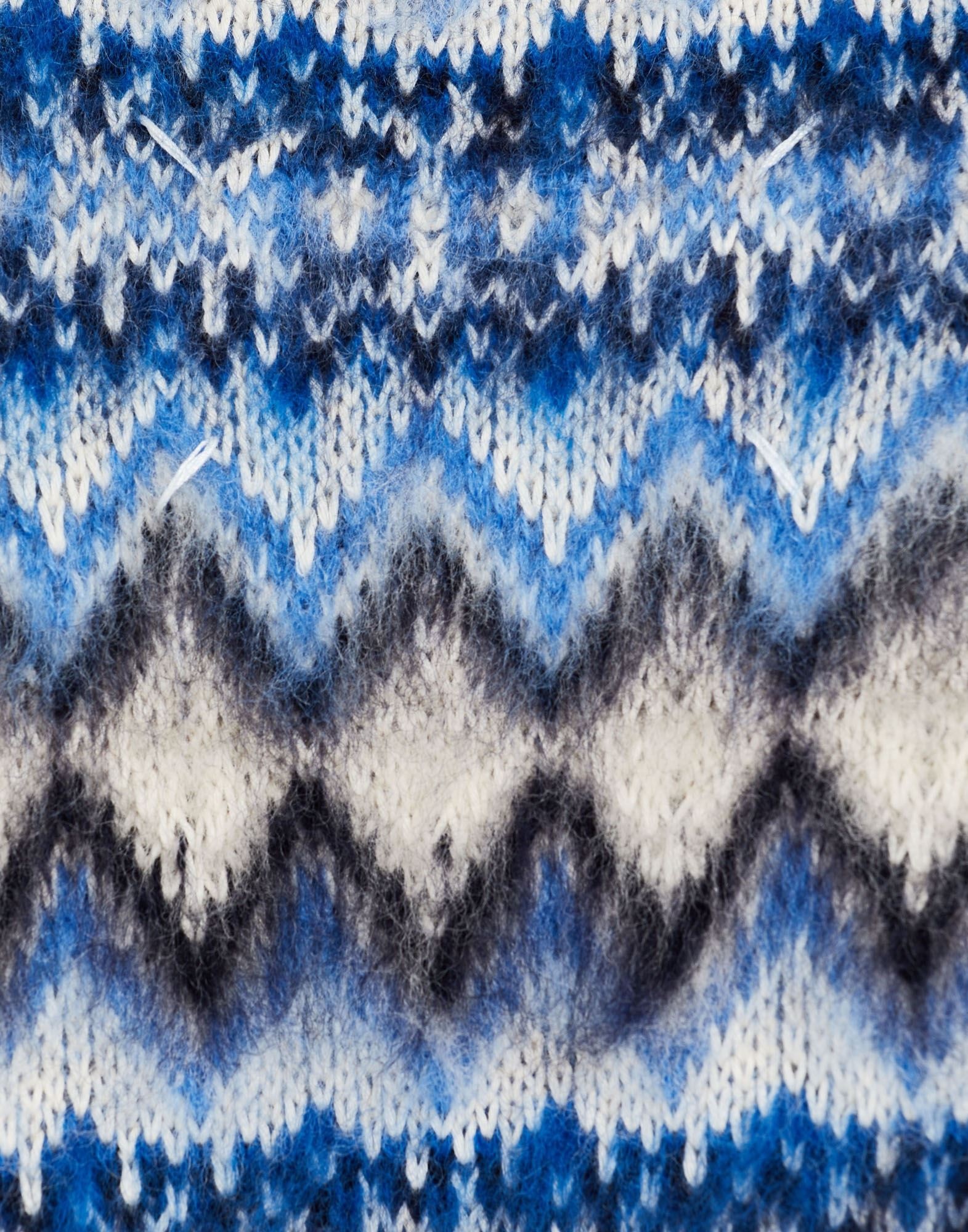 Intarsia sleeveless sweater - 6