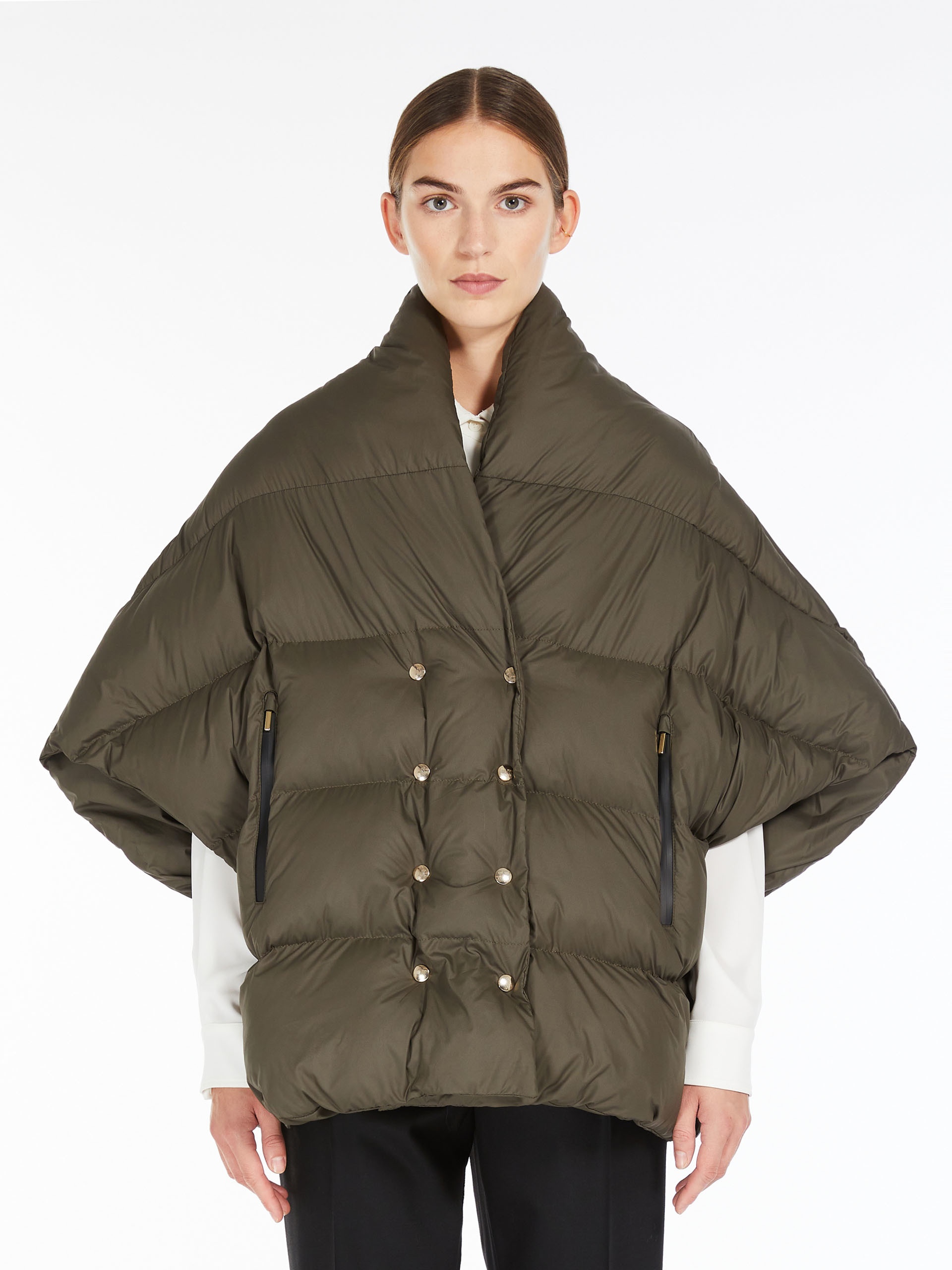 AVOCADO Reversible cape in water-resistant fabric - 6