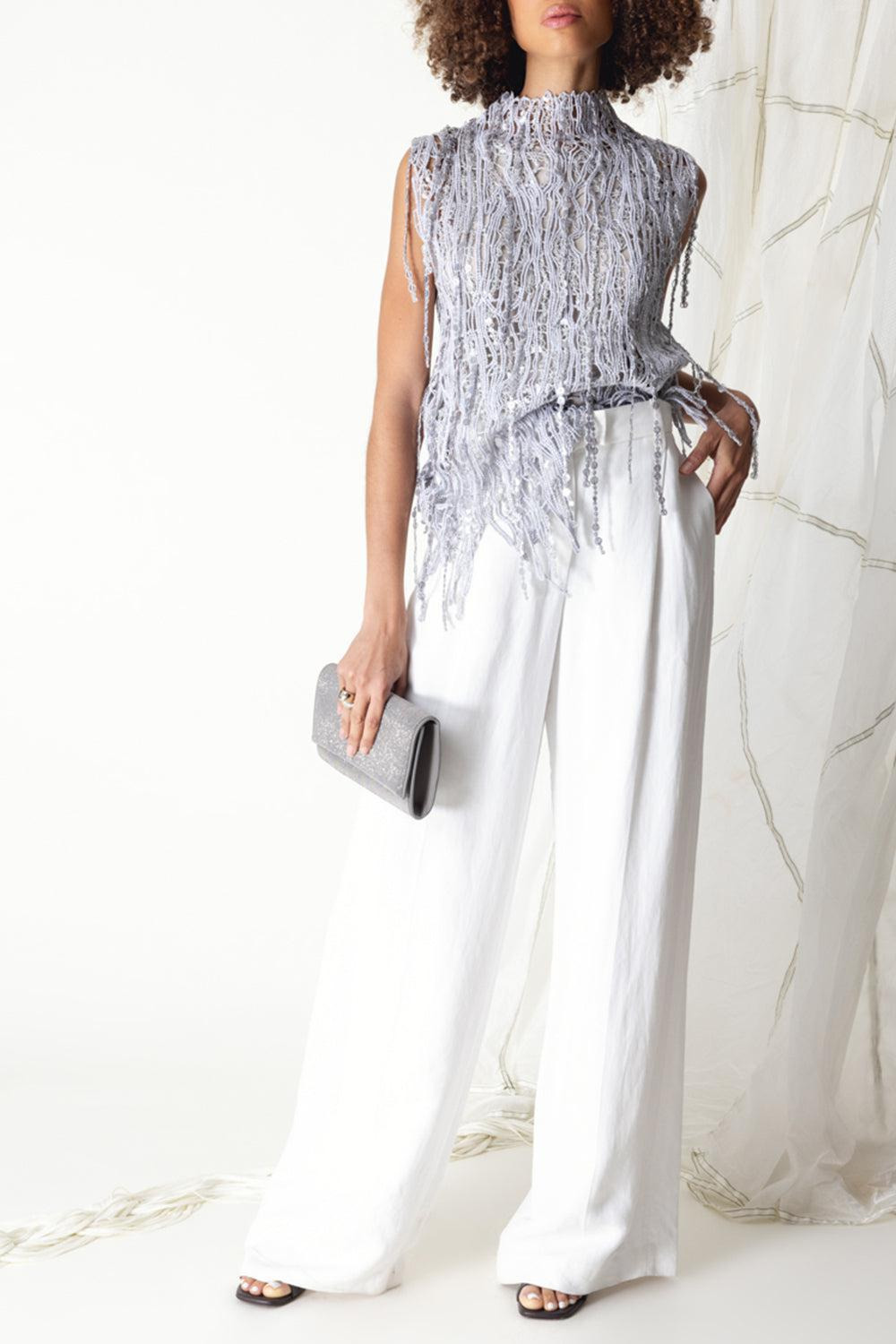 Loose Pleated Trousers - 2