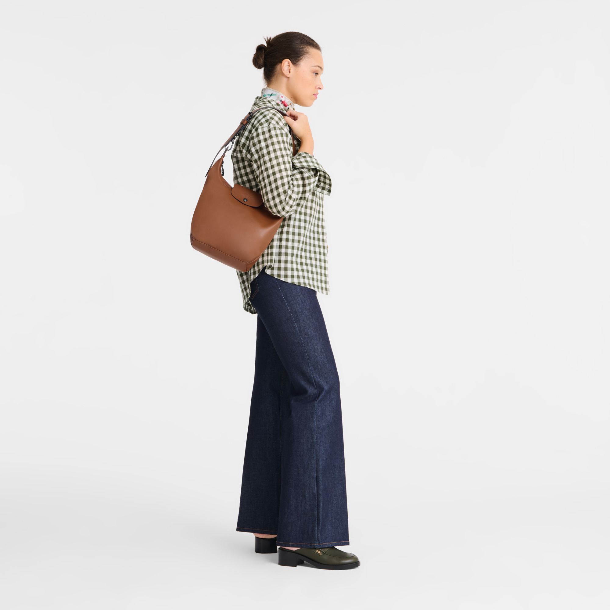 Le Pliage Xtra M Shoulder bag Cognac - Leather - 2