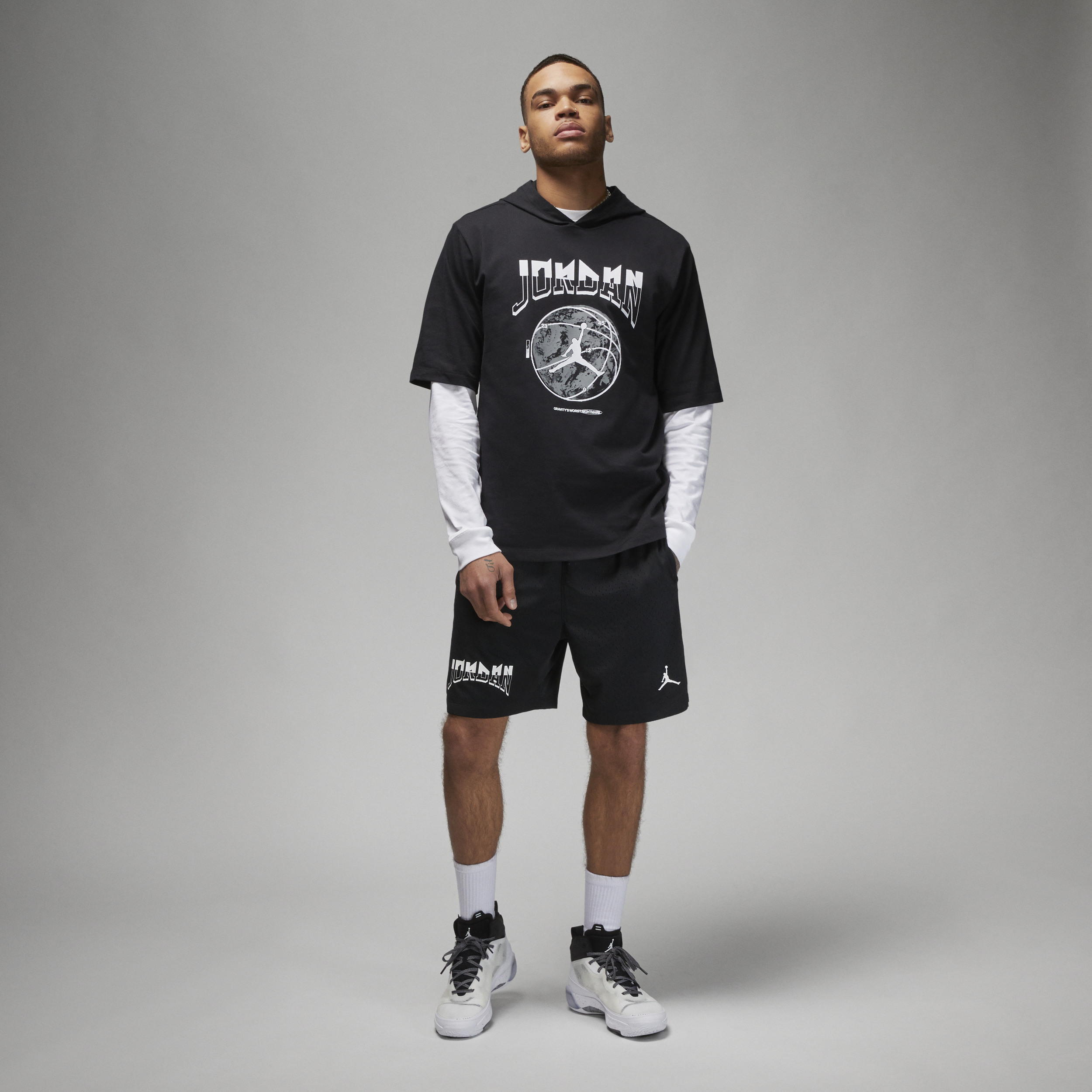 Men's Jordan Sport Hooded T-Shirt - 6