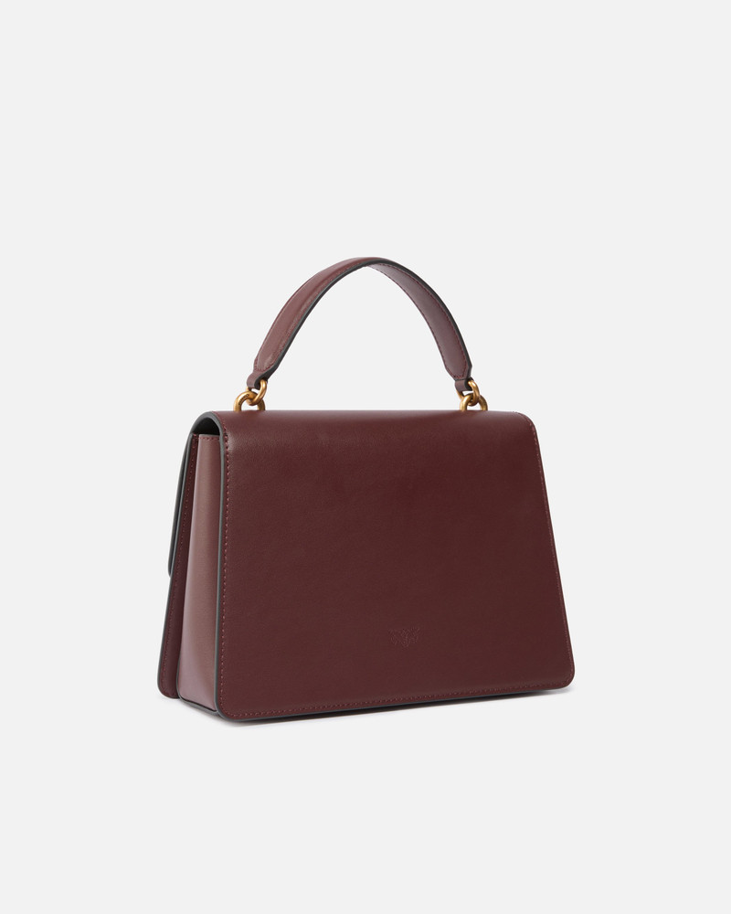 PINKO MEDIUM HANDBAG LOVE BAG TOP HANDLE IN LEATHER outlook