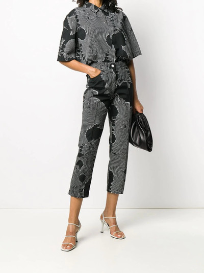 Diesel cropped spotted jumpsuit outlook