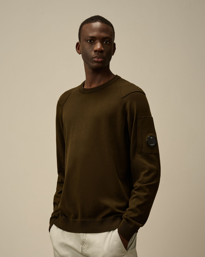 바다 섬 Crewneck 렌즈 니트 3