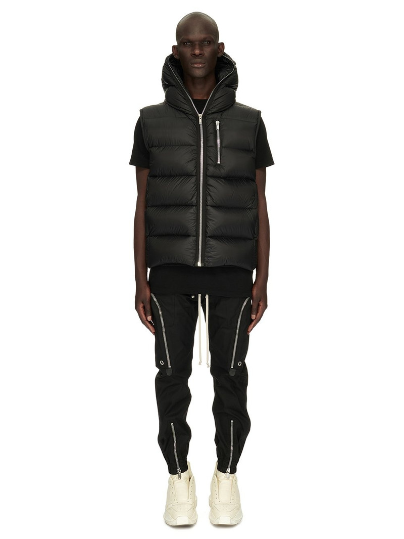 Quilted Recycled-Shell Hooded Down Gilet 8