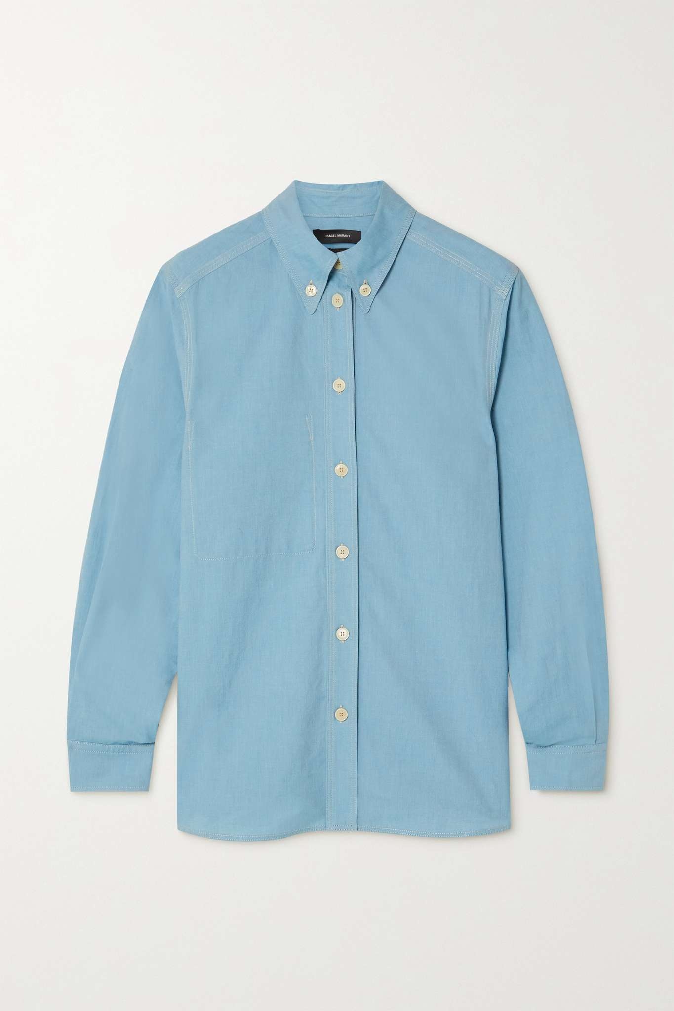 Valia cotton-chambray shirt - 1