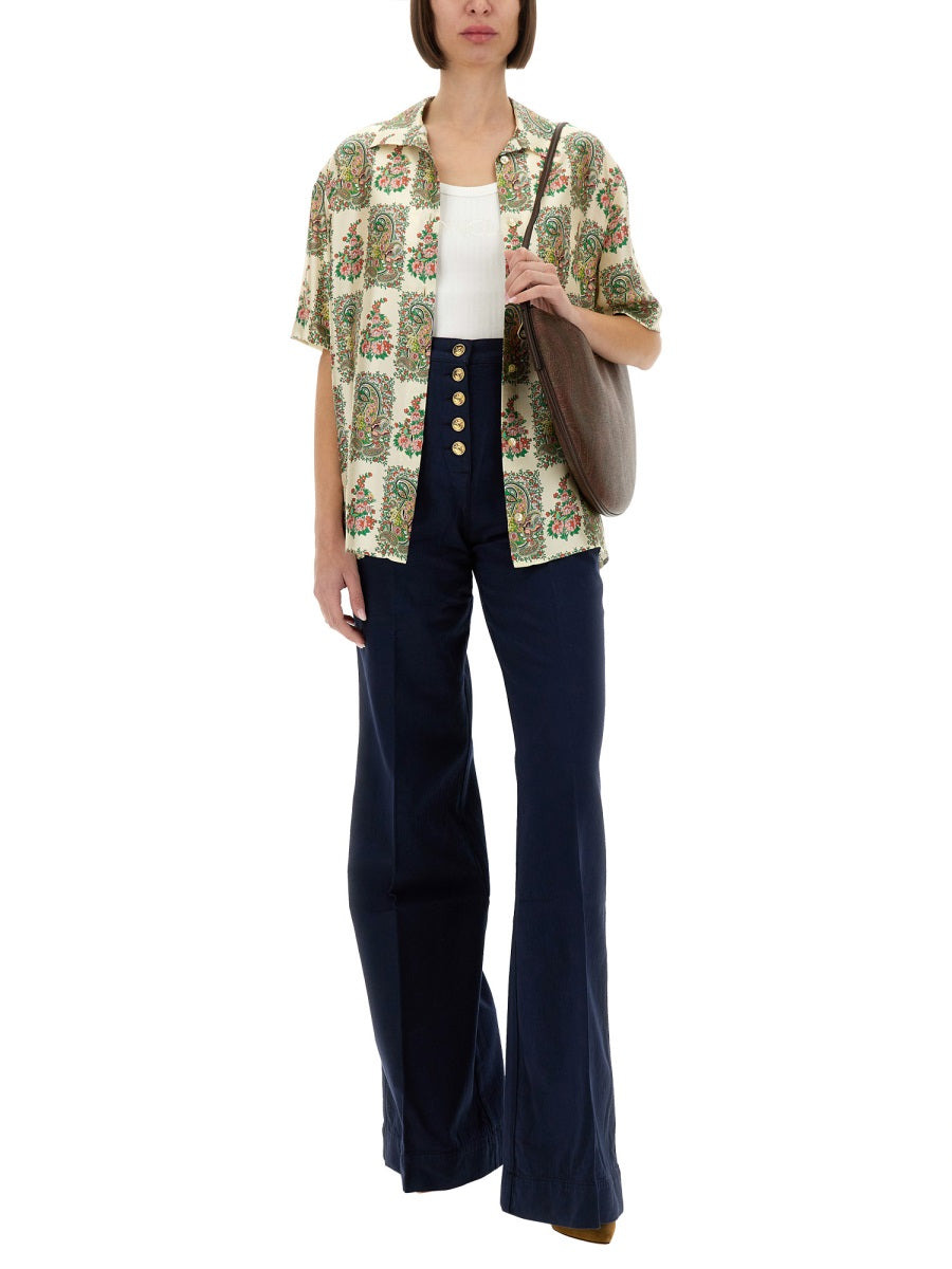 Etro Women Silk Shirt - 4