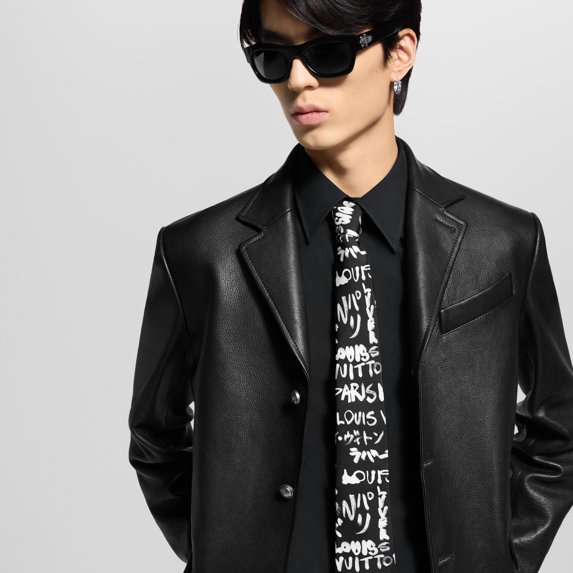 LV Scribble Tie - 5